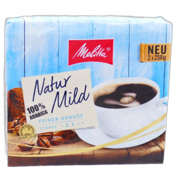 Melitta Naturmild Gemalen Koffie X Gr Five Star Trading Holland