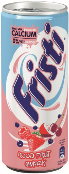 Fristi Rood Fruit (24 x 0,25 Liter blik NL)