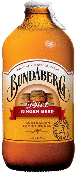 Bundaberg Diet Ginger Beer (12 x 0,375 Liter fles) Kopen