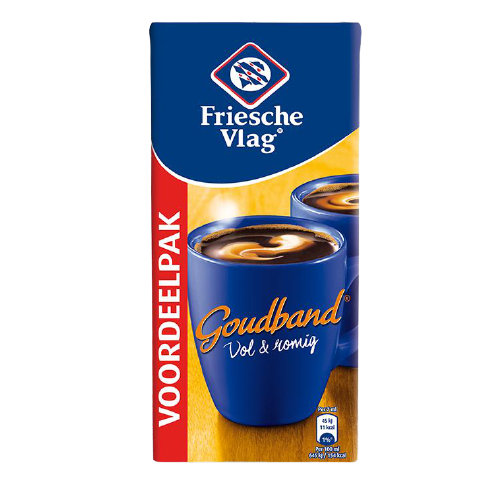 Friesche Vlag Goudband koffiemelk cups (200 x 7 ml) Kopen