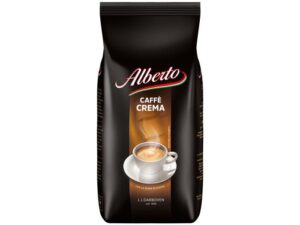 Alberto Caffe Crema Coffee Beans (4 x 1 Kilo)