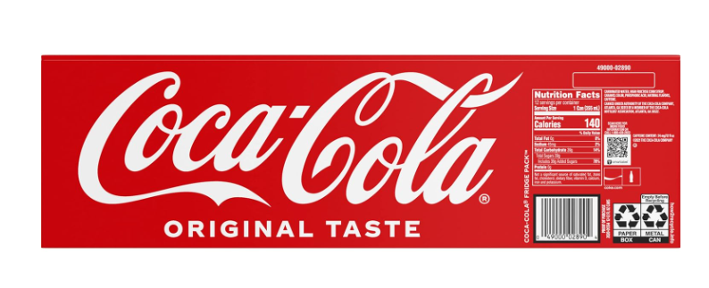 Coca Cola USA Original Taste (12 x 0,355 Liter cans)
