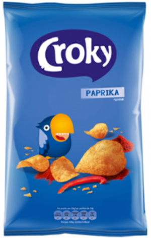 Croky Paprika Crisps (20 x 40 gr.)