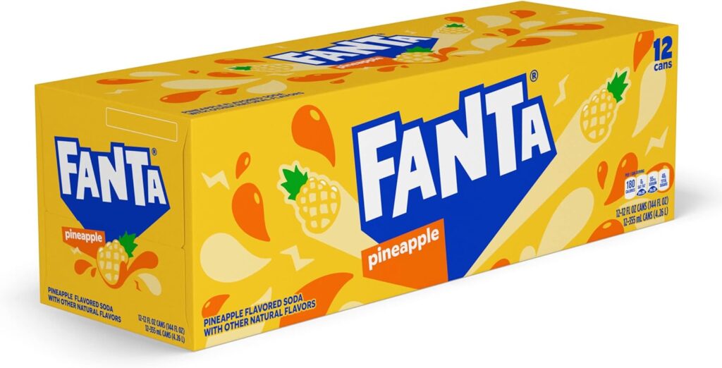 Fanta USA Pineapple (12 x 0,355 Liter blik) Five Star Trading Holland