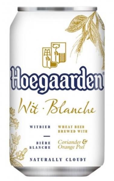 Hoegaarden Wit/Blanche Bier (24 x 0,33 Liter blik) 4,9% Alcohol Kopen
