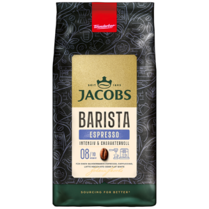 Jacobs Barista Editions Espresso Coffee Beans (4 x 1 Kilo)