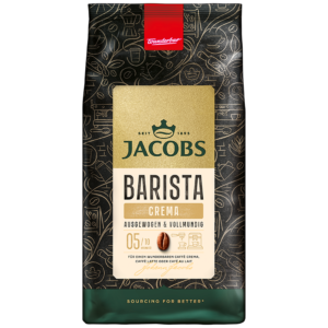 Jacobs Barista Editions Crema Coffee Beans (4 x 1 Kilo)