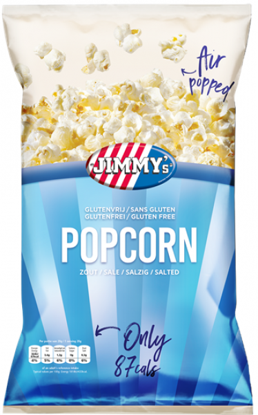 Jimmy's Popcorn Zout (6 x 90 gr.) Kopen