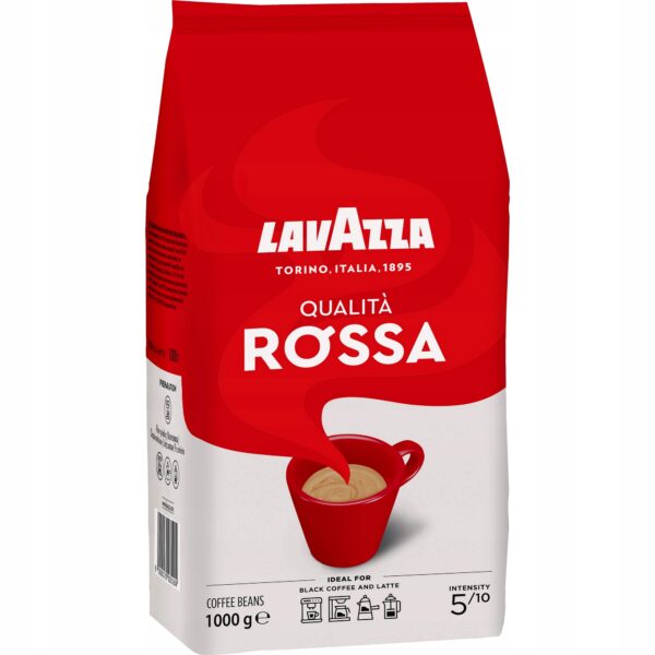 Lavazza Qualita Rossa koffiebonen (6 x 1 Kilo)