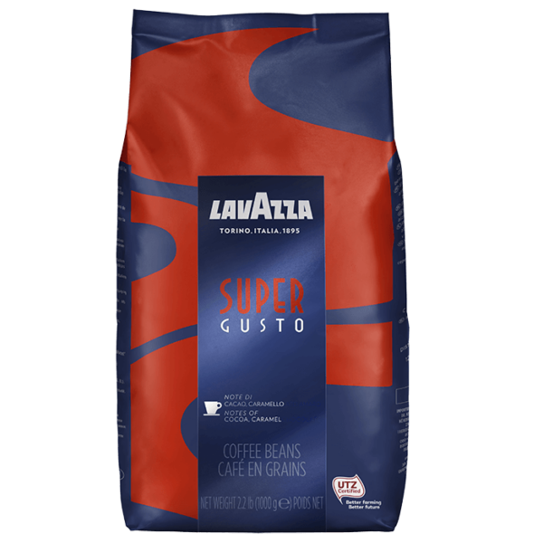 Lavazza Super Gusto koffiebonen (6 x 1 Kilo)