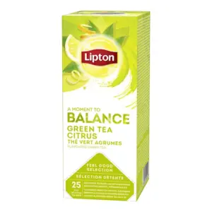 Lipton Balance Green Tea Citrus (6 x 25 teabags)