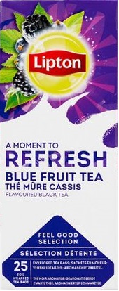 Lipton Refresh Blue Fruit Tea (6 x 25 theezakjes) Kopen