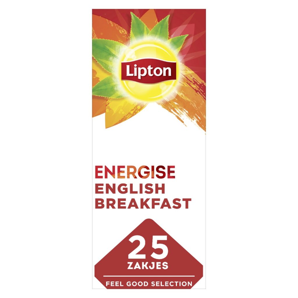 Lipton Energise English Breakfast (6 x 25 teabags) Five Star Trading