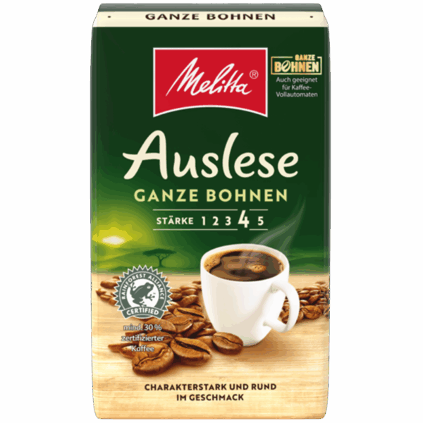 Melitta Auslese Kaffeebohnen (10 x 500 gr.)