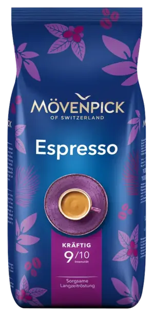 Mövenpick Espresso Coffee Beans (4 x 1 Kilo)