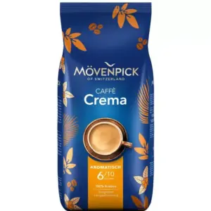Mövenpick Caffe Crema Coffee Beans (4 x 1 Kilo)