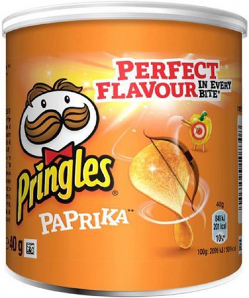 Pringles Paprika (12 x 40 gr.) Kopen