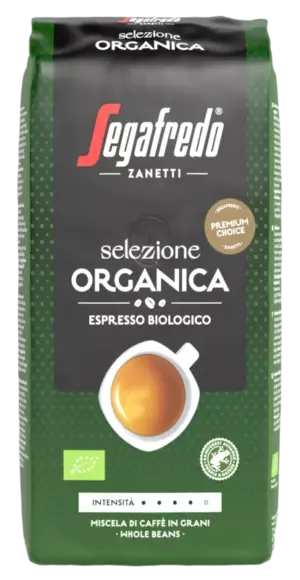 Segafredo Selezione Organica Coffee Beans (8 x 1 Kilo)