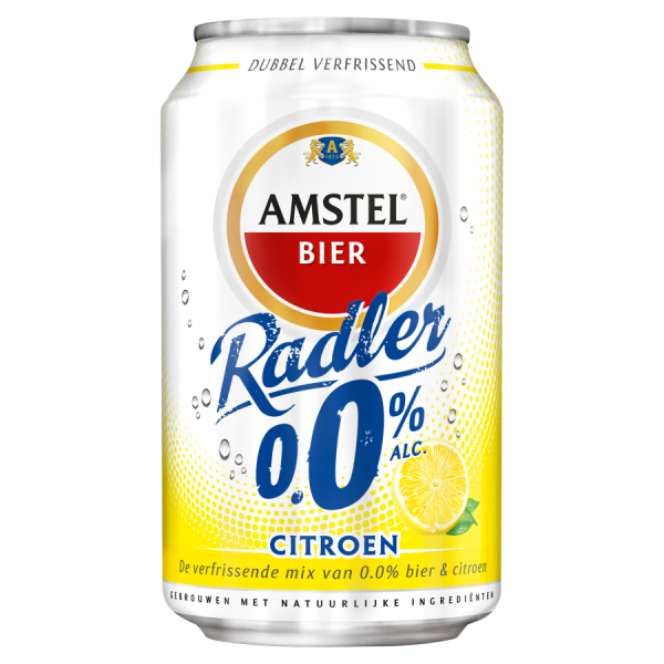 Amstel Radler Citroen 0% (24 x 0,33 Liter blik) Kopen