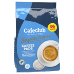 Cafeclub Supercreme Naturmild (10 x 36 Pads) Naturmild Kopen