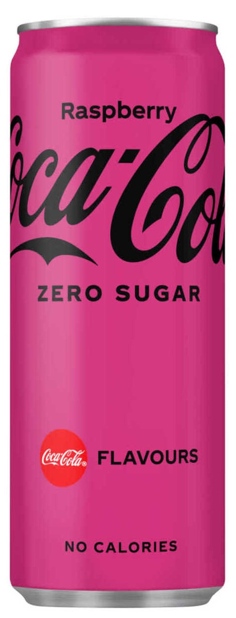 Coca Cola Zero Sugar Raspberry Zero Sugar (12 x 0,25 Liter blik NL) Kopen