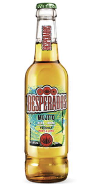 Desperados Mojito Beer Tequila Mint & Lime Bier (24 x 0,33 Liter fles) 5,9% Alcohol Kopen