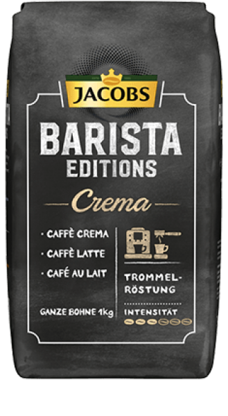 Jacobs Barista Editions Crema koffiebonen (4 X 1 Kilo) Kopen