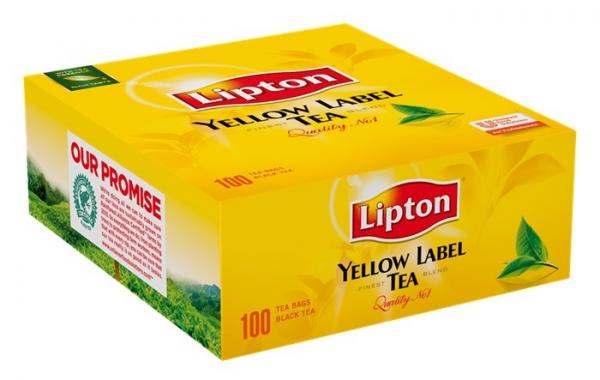 Lipton Feel Good Selection Thee Yellow Label zonder enveloppe (4 x 100 theezakjes) Kopen
