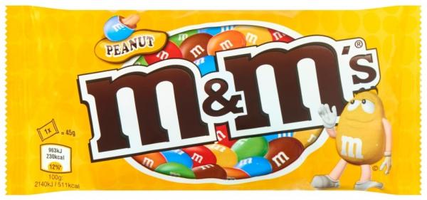 M&M's Peanut (24 x 45 gr.) Kopen