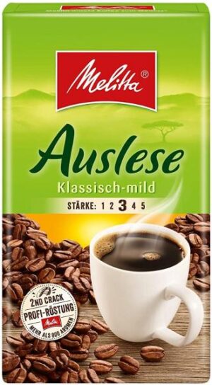 Melitta Auslese Klassisch Mild Filter Coffee (12 x 500 gr.)