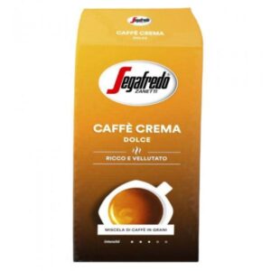 Segafredo Caffè Crema Dolce Coffee Beans (8 x 1 Kilo)