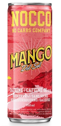 Nocco Mango del Sol BCAA Energy Drink (12 x 0,25 Liter blik SE) Kopen