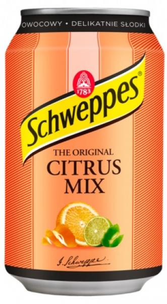 Schweppes Citrus Mix (24 x 0,33 Liter blik PL) Kopen