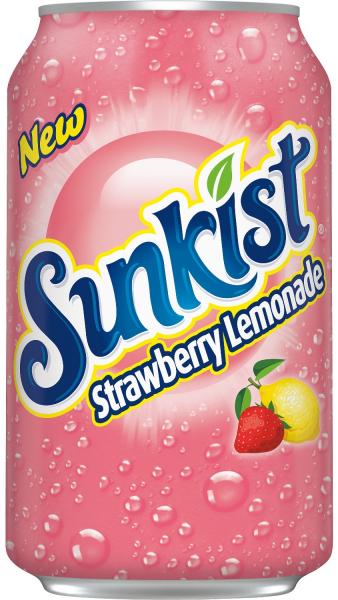 Sunkist USA Strawberry Lemonade (12 x 0,355 Liter blik) Kopen