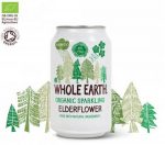 Whole Earth Organic Sparkling Elderflower (24 x 0,33 Liter blik UK) Kopen