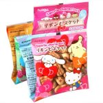 Sanrio Characters Ribbon Figured Biscuits Mini 4-Pack Japan Import (4 x 20 Gr. JP) 005995 Kopen