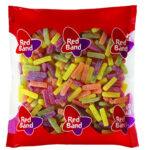 Red Band Gummi Sour Sticks (1000 Gr.) Kopen