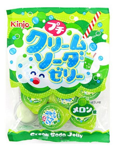 Petit Melon Cream Soda Jelly Japan Import (1 x 144 gr. JP) 009692 Kopen