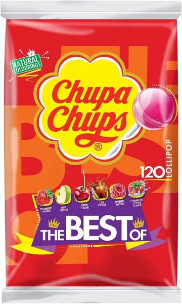 Chupa Chups Lollipops the best of (120 lollies) Kopen