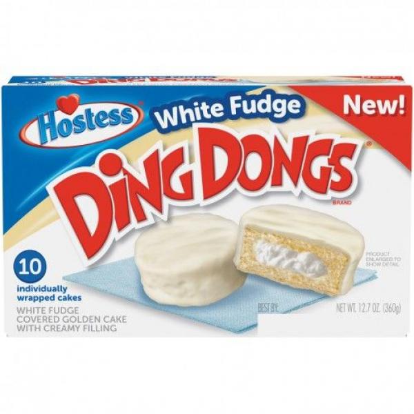 Hostess White Fudge Ding Dongs (360 Gr.) USA Import Kopen