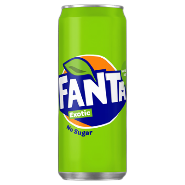 Fanta No Sugar Exotic (24 x 0,33 Liter blik NL) Kopen