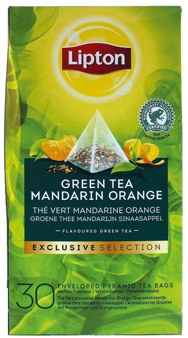 Lipton Exclusive Selection Green Tea Mandarin Orange (6 x 25 theezakjes) Kopen