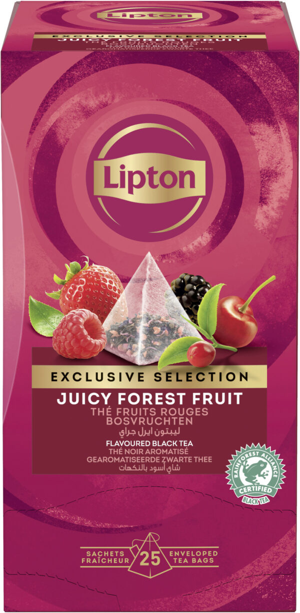 Lipton Exclusive Selection Juicy Forest Fruit (6 x 25 teabags)