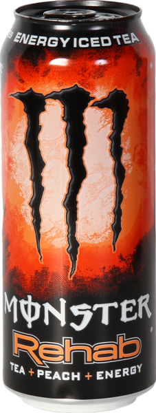 Monster Energy Rehab Peach Tea (12 x 0,5 Liter blik HU) Kopen