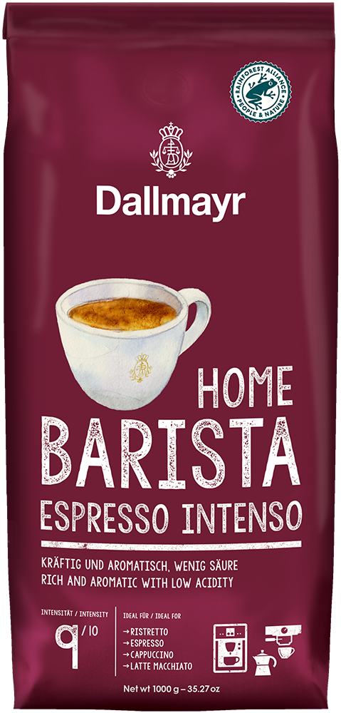Dallmayr Home Barista Espresso Intenso Bonen (8 x 1 Kilo) Kopen