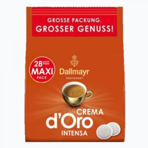 Dallmayr Crema d'Oro Intensa Coffee Pads (10 x 28 Pads)