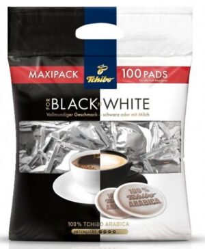 Tchibo Black & White Coffee Pads (8 x 100 Pads)