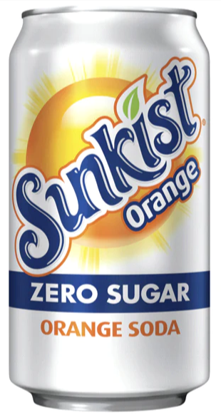 Sunkist USA Orange Zero Sugar (12 x 0,355 Liter blik) Kopen