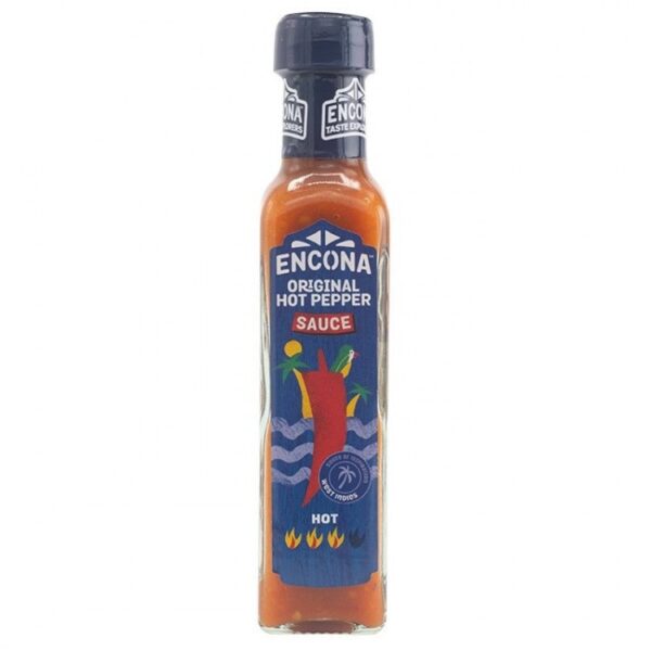 Encona West Indian Hot Pepper Sauce (6 x 142 ml)