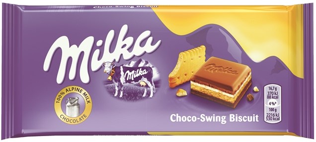 Milka Choco Swing Biscuit (18 x 100 gr.) Kopen